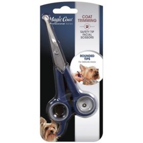 Four Paws Magic Coat Professional Safety Tip Facial Dog Grooming Scissors - 1 count