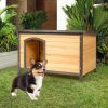 Wood Extreme Weather Resistant Pet Log Cabin