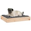 Dog Bed 24.2"x19.3"x3.5" Solid Wood Pine