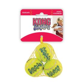 KONG Air KONG Squeakers Tennis Balls (Option: XSmall 3 count)