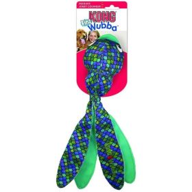 KONG Wubba Finz Blue Dog Toy (Option: XLarge  1 count)