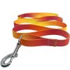 American River Ombre Leash - Raspberry Pink and Orange