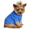 Dog Cable Knit 100% Cotton Sweater         Riverside Blue