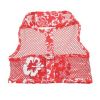 Cool Mesh Harness Hawaiian Hibiscus - Red