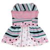 NEW Dots & Stripes Harness Dress - Pink & TealNew Spring 2024