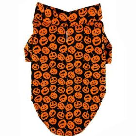 Halloween Jack-O-Lantern Camp Shirt (Option: 2X-Large)