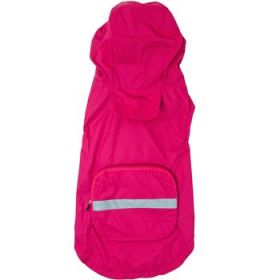 Packable Raincoat - Pink (Option: 3X-Large)