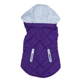 Weekender Dog Sweatshirt Hoodie - Purple (Option: X-Large)