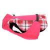 Alpine All-Weather Dog Coat - Raspberry Plaid