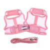 Cool Mesh Dog Harness - Solid Pink