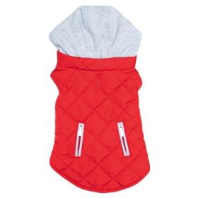 Weekender Dog Sweatshirt Hoodie - Red (Option: Small)