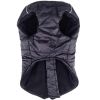 Zip-up Dog Puffer Vest - Black