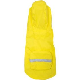 Packable Raincoat - Yellow (Option: X-Small)