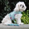 Cool Mesh Dog Harness with Leash - Surfboards and Palms