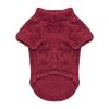 Soft Plush Pullover Burgundy