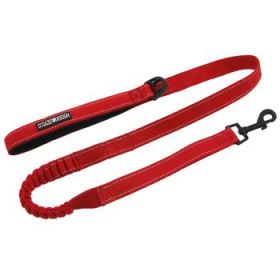 Soft Pull Traffic Dog Leash - Red (Option: One Size)